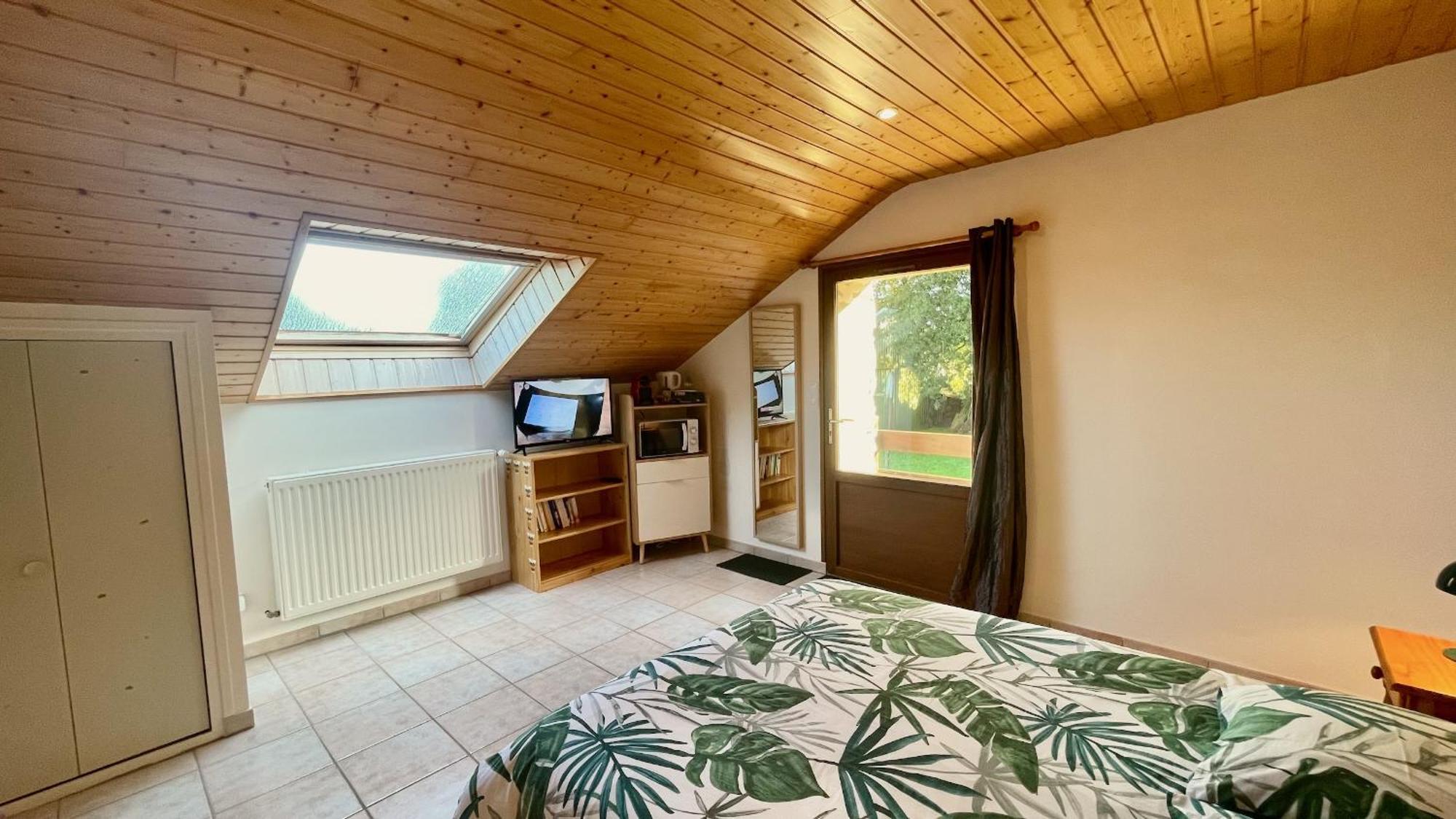 Chambres D'Hotes Les Tilleuls Poullaouen Bagian luar foto